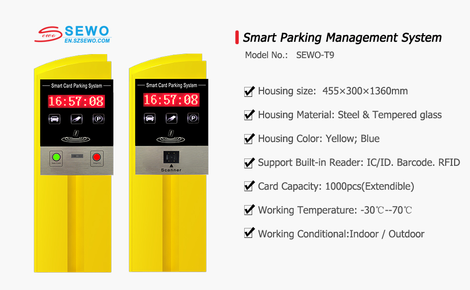 SEWO T9 Smart Parking Management System